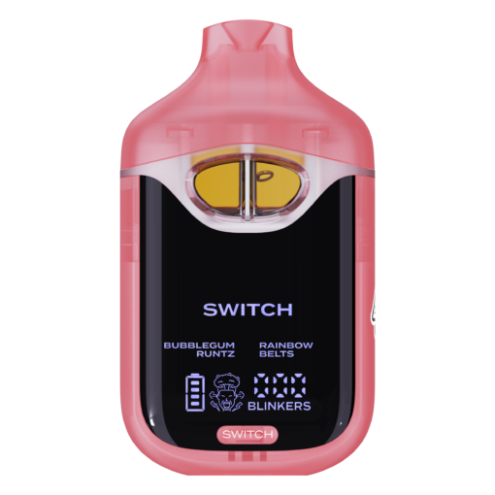 Boutiq Switch V4 | Bubblegum Runtz x Rainbow Beltz | 2G Dual Tank Einweg Vape
