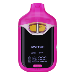 A8_LIMEHAZEPINKZ_8 Boutiq Switch V4 | Lime Haze x Pink Z | 2G Dual Tank Einweg Vape