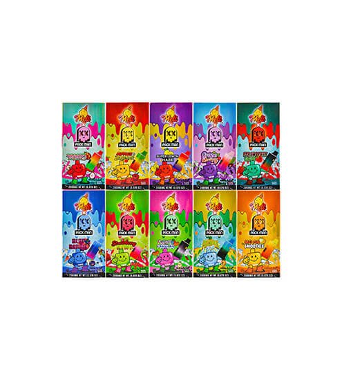 Pack Man | Blue Macaron | NEW V2 Einweg Vape | 2G (2.000 mg)