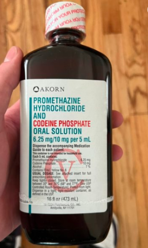 AKORN PROMETHAZINE HYDROCHLORIDE AND CODEINE